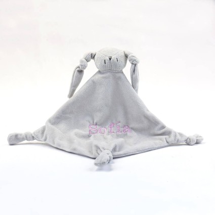 Regalo body y doudou personalizado rosa 2