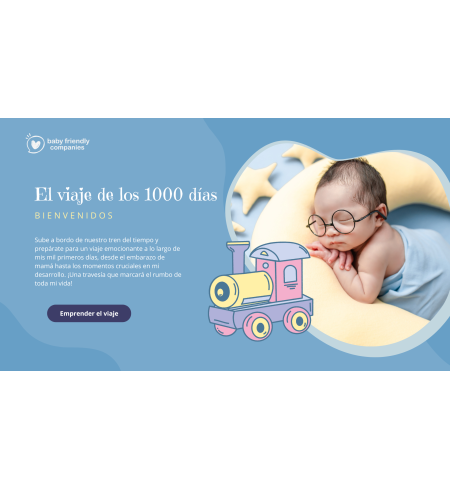 Viaje de los Mil Días | Regalo para Bebé con Recuerdos Personalizados