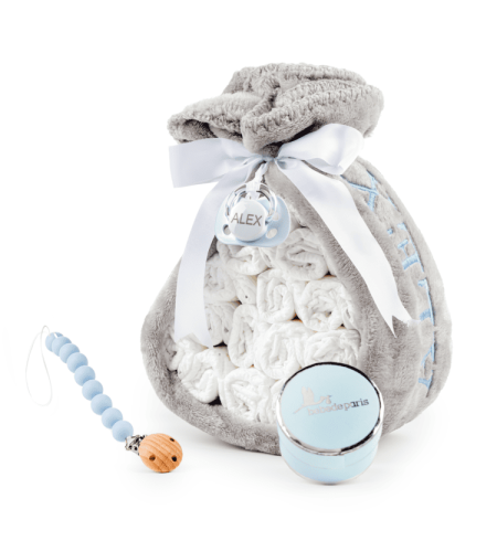 Tarta de Pañales con Chupetero | Regalo Ideal para Bebés en Baby Shower