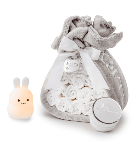 🎁 Pastel De Pañales + Lamparita 🍼 | Regalo Original para Bebés