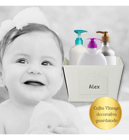 Doudou y chupón personalizado con el nombre del bebé | Regalo tierno y único