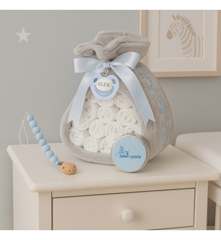 Tarta de Pañales con Chupetero | Regalo Ideal para Bebés en Baby Shower