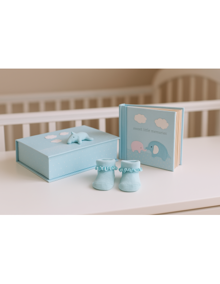 Set de Regalo para Bebé Elefante | Dulce y Práctico - Bebé de París México