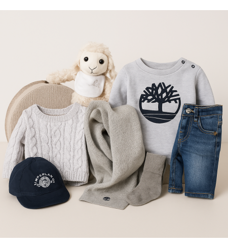 Conjunto Timberland Cool para bebé | Moda urbana para recién nacido