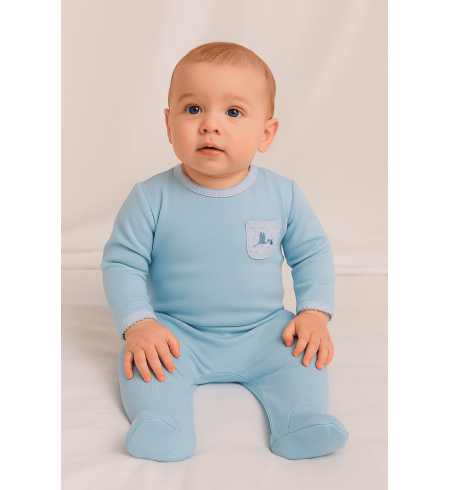 Canastilla Clásica para Bebé | Regalo Elegante para Recién Nacido - Bebé de París