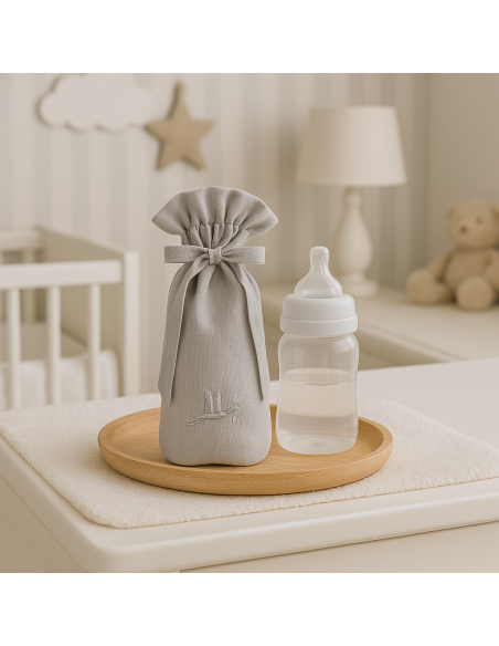 Cesta Serenity Plena para Bebé | Canastilla Completa, Natural y Personalizable - Bebé de París