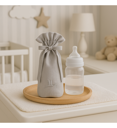 Cesta Serenity Ensueño para Bebé | Regalo Natural, Elegante y Personalizado - Bebé de París