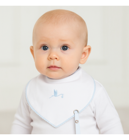 Babero Bandana con Chupón Personalizado | Canastillas bebé