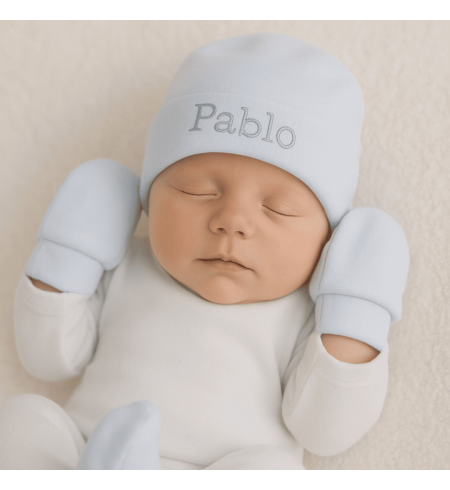 Canastilla bebé niña con ropa y osito | Regalo tierno y completo