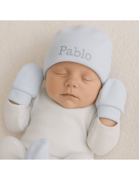 Canastilla bebé niña con ropa y osito | Regalo tierno y completo