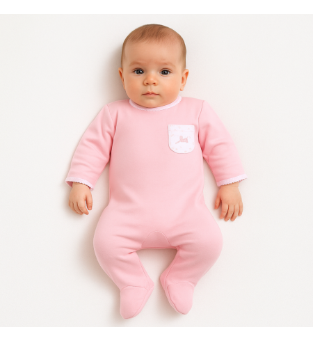 Canasta con manta personalizada, pijama y body | Regalo especial para recién nacido