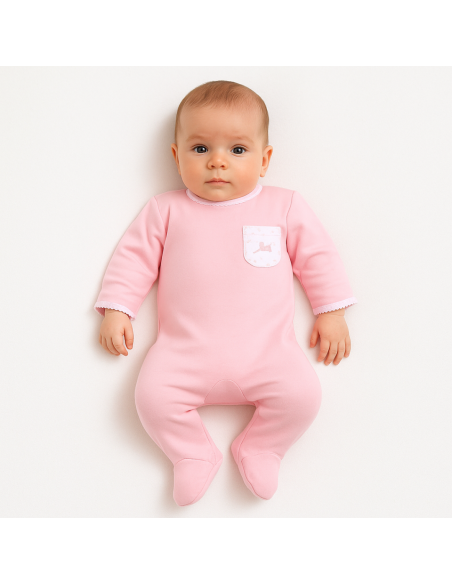 Canasta con manta personalizada, pijama y body | Regalo especial para recién nacido