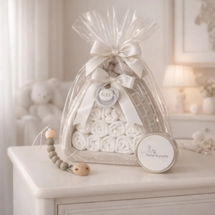 Tarta de Pañales con Chupetero | Regalo Ideal para Bebés en Baby Shower