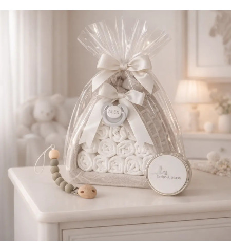 Tarta de Pañales con Chupetero | Regalo Ideal para Bebés en Baby Shower