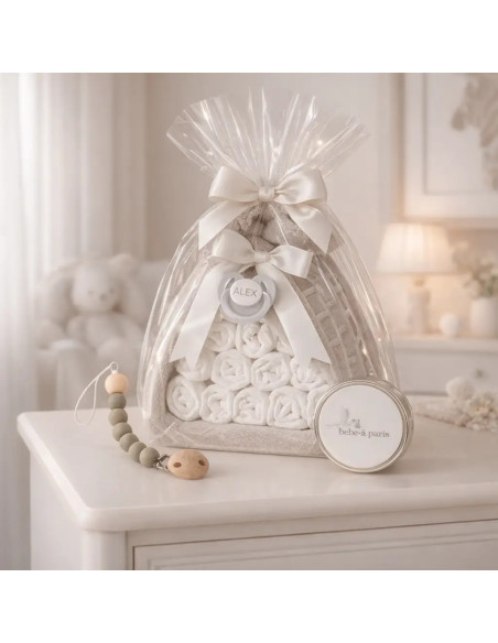 Tarta de Pañales con Chupetero | Regalo Ideal para Bebés en Baby Shower