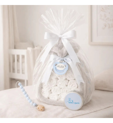 Tarta de Pañales con Chupetero | Regalo Ideal para Bebés en Baby Shower