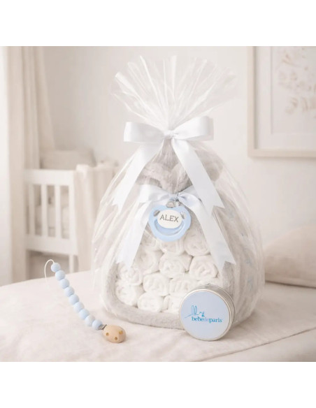 Tarta de Pañales con Chupetero | Regalo Ideal para Bebés en Baby Shower