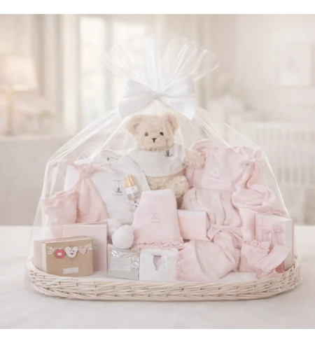 Cesta de Recuerdos Ensueño para Bebé | Regalo Personalizado y Emotivo - Bebé de París