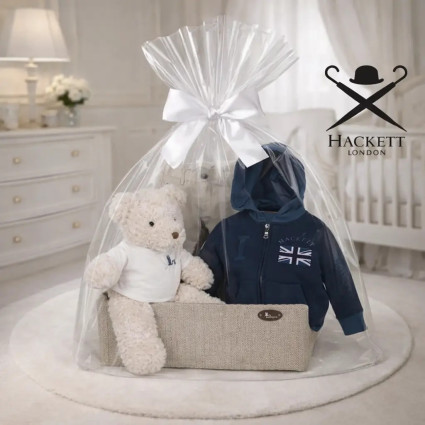 Canastilla Hackett con Sudadera para Bebé | Regalo Casual y Elegante - Bebé de París México