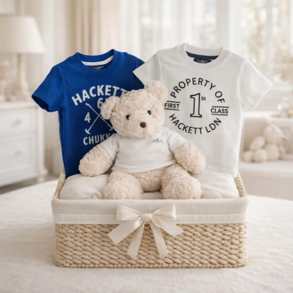 Canasta Bebé Hackett Set Camisetas | Bebé de París 2
