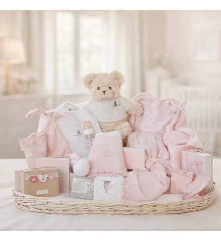 Cesta de Recuerdos Ensueño para Bebé | Regalo Personalizado y Emotivo - Bebé de París
