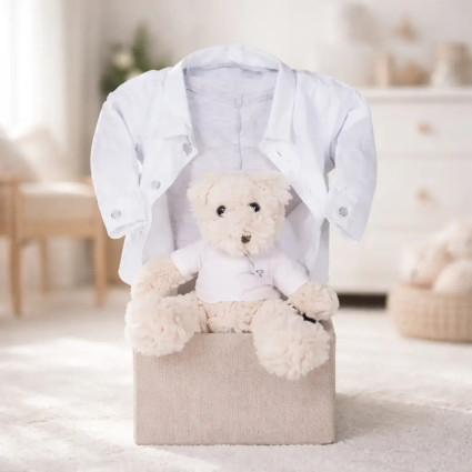 Set Vintage Hugo Boss para bebé | Canastilla exclusiva para recién nacido 2