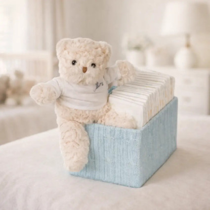 Tarta de Pañales Happy para Bebé | Regalo Divertido, Práctico y Personalizable - Bebé de París 2