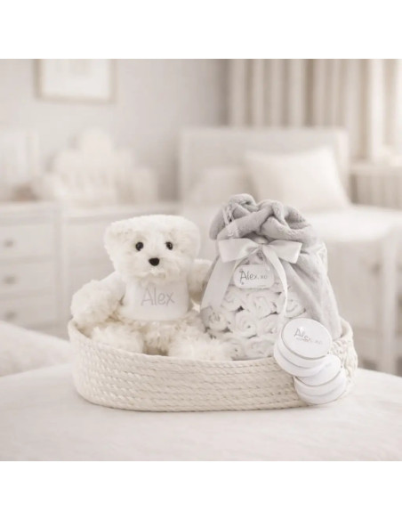 Pastel de Pañales con Osito | Regalo Perfecto para Bebé Recién Nacido