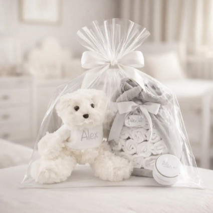 Pastel de Pañales con Osito | Regalo Perfecto para Bebé Recién Nacido 2