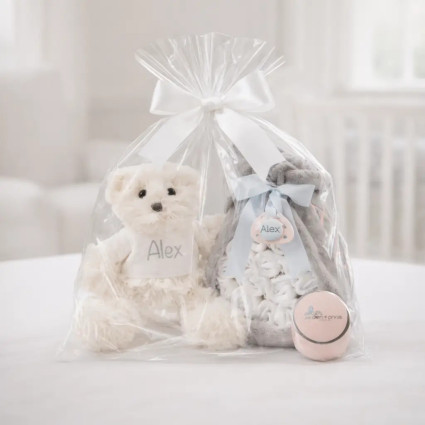 Pastel de Pañales con Osito | Regalo Perfecto para Bebé Recién Nacido