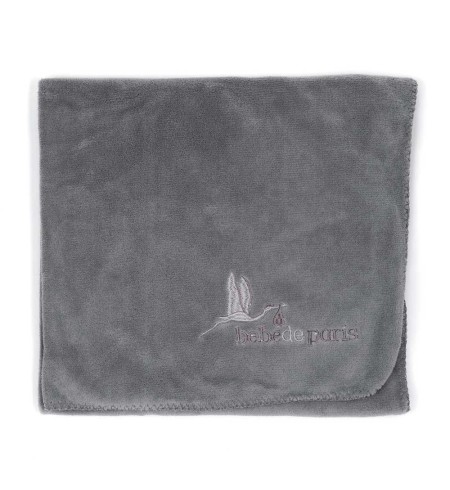 manta de paseo polar gris