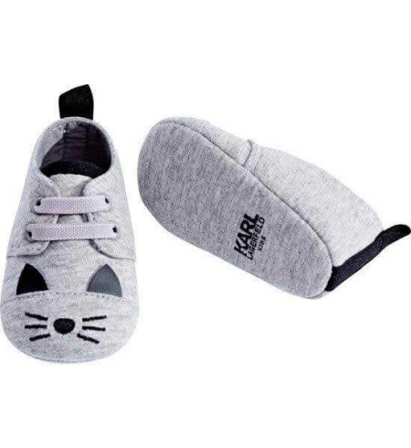 Botitas deportivas Karl Lagerfeld gatito grises