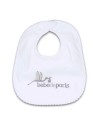 Pack de patucos chupete personalizado con nombre y sujetachupetes gris