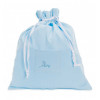 Pack chupete personalizada sujetachupetes funda de chupete y bolsa de guardería azul