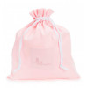 Pack chupete personalizada sujetachupetes funda de chupete y bolsa de guardería rosa