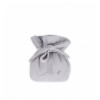 Pack chupete personalizada sujetachupetes funda de chupete y bolsa de guardería gris