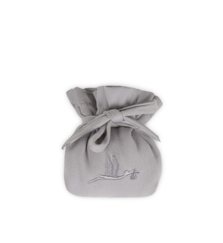 Funda de Chupete Bebé gris