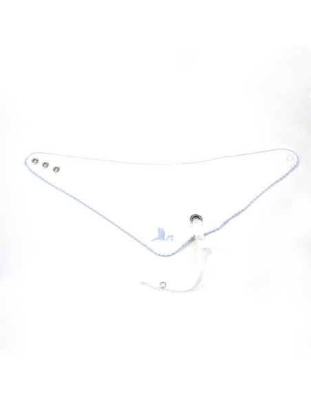 Kit de Regalo Baberos y Chupetes Personalizados azul