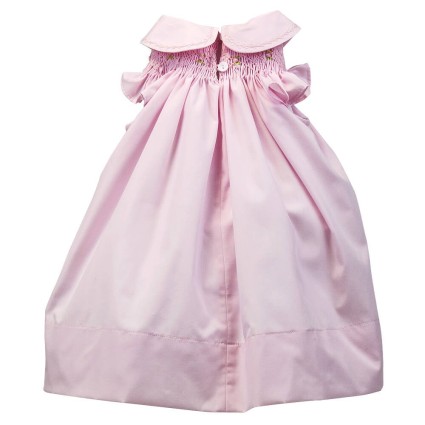 Regalo bebé de vestido de punto de Smock-nido de abeja 2